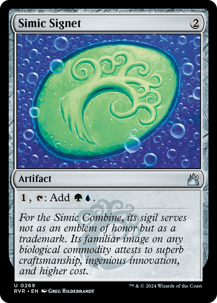 Simic Signet [Ravnica Remastered] | Arkham Games and Comics