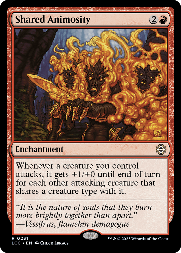 Shared Animosity [The Lost Caverns of Ixalan Commander] | Arkham Games and Comics