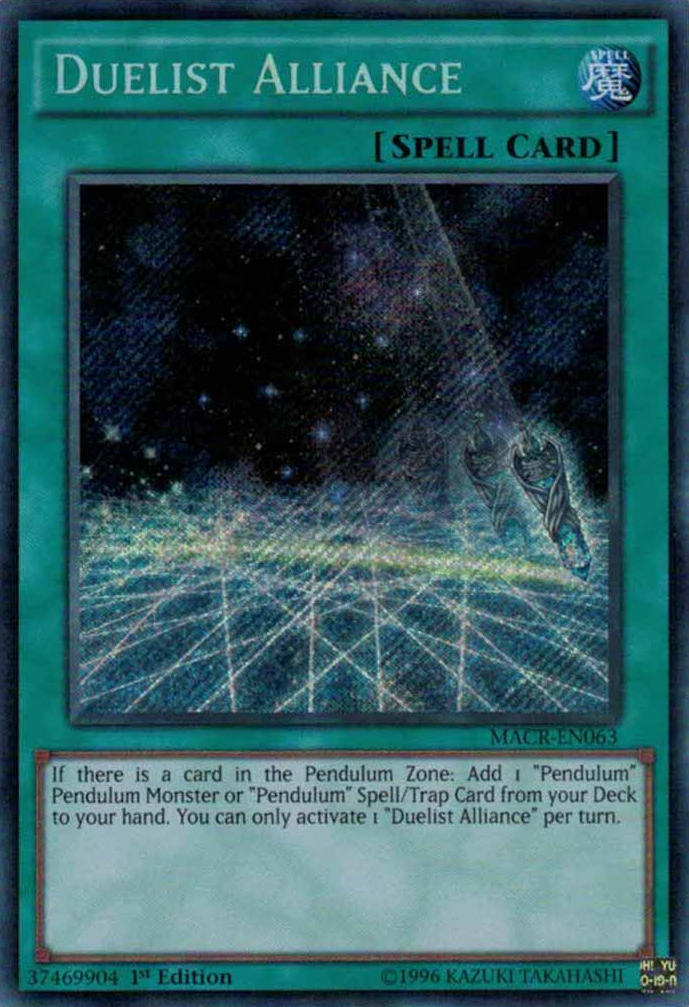 Duelist Alliance [MACR-EN063] Secret Rare | Arkham Games and Comics
