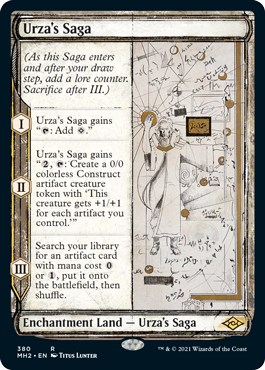 Urza's Saga (Sketch) [Modern Horizons 2] | Arkham Games and Comics