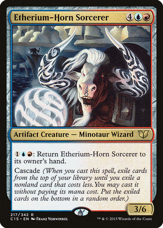 Etherium-Horn Sorcerer [Commander 2015] | Arkham Games and Comics