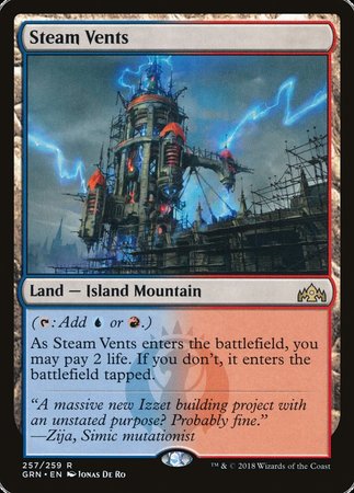 Steam Vents [Guilds of Ravnica] | Arkham Games and Comics