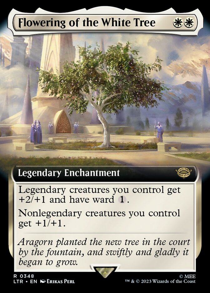 Flowering of the White Tree (Extended Art) [The Lord of the Rings: Tales of Middle-Earth] | Arkham Games and Comics