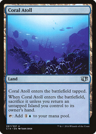 Coral Atoll [Commander 2014] | Arkham Games and Comics