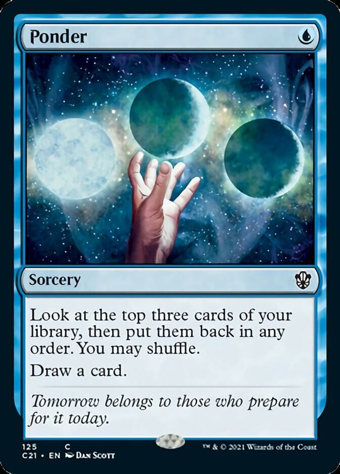 Ponder [Commander 2021] | Arkham Games and Comics