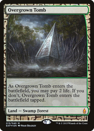 Overgrown Tomb [Zendikar Expeditions] | Arkham Games and Comics