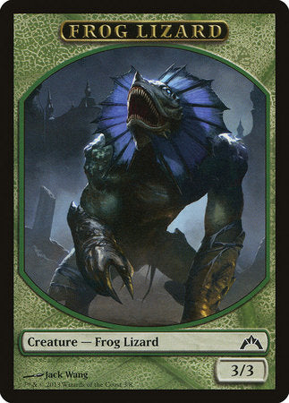 Frog Lizard Token [Gatecrash Tokens] | Arkham Games and Comics