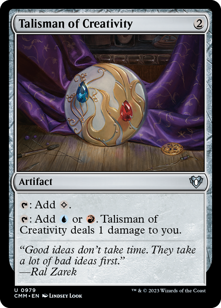 Talisman of Creativity [Commander Masters] | Arkham Games and Comics