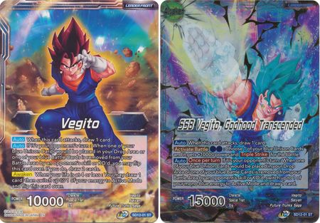 Vegito // SSB Vegito, Godhood Transcended (Starter Deck Exclusive) (SD12-01) [Rise of the Unison Warrior] | Arkham Games and Comics