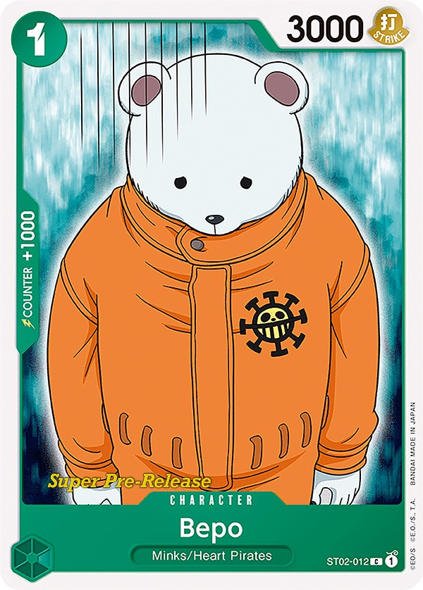 Bepo [Super Pre-Release Starter Deck: Worst Generation] | Arkham Games and Comics