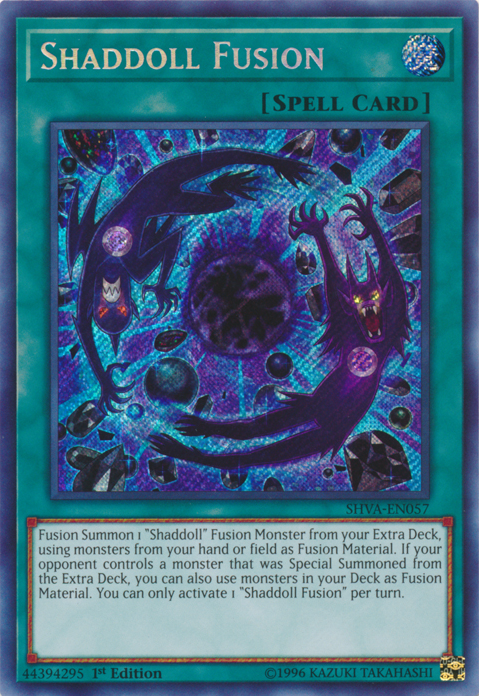 Shaddoll Fusion [SHVA-EN057] Secret Rare | Arkham Games and Comics