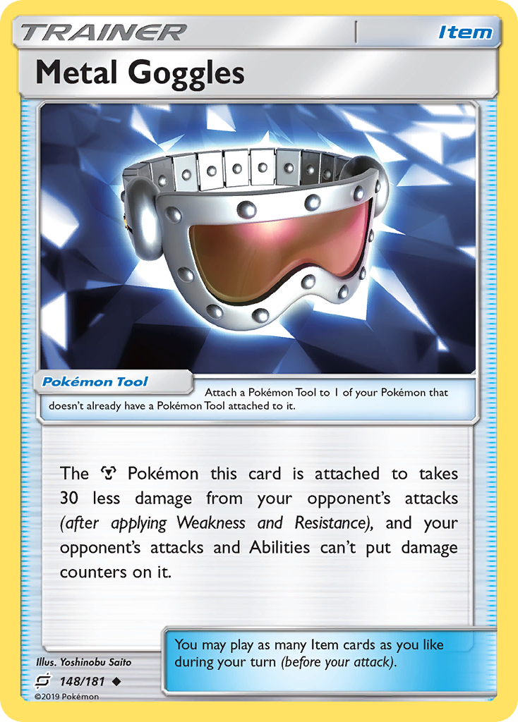 Metal Goggles (148/181) [Sun & Moon: Team Up] | Arkham Games and Comics