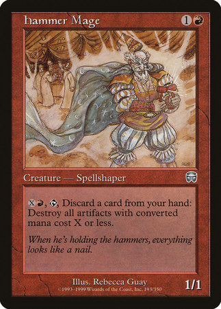 Hammer Mage [Mercadian Masques] | Arkham Games and Comics