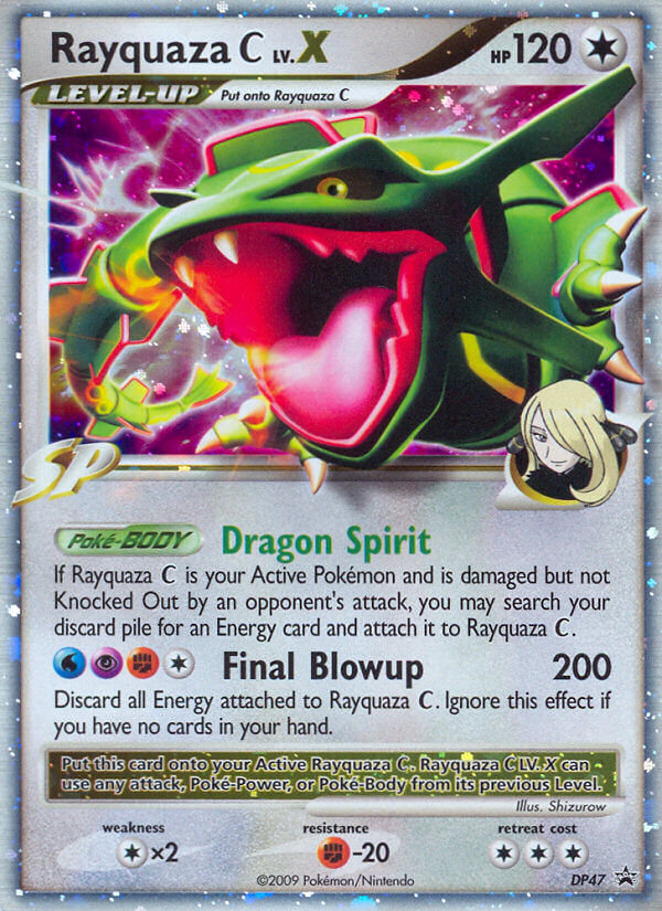 Rayquaza C LV.X (DP47) [Diamond & Pearl: Black Star Promos] | Arkham Games and Comics