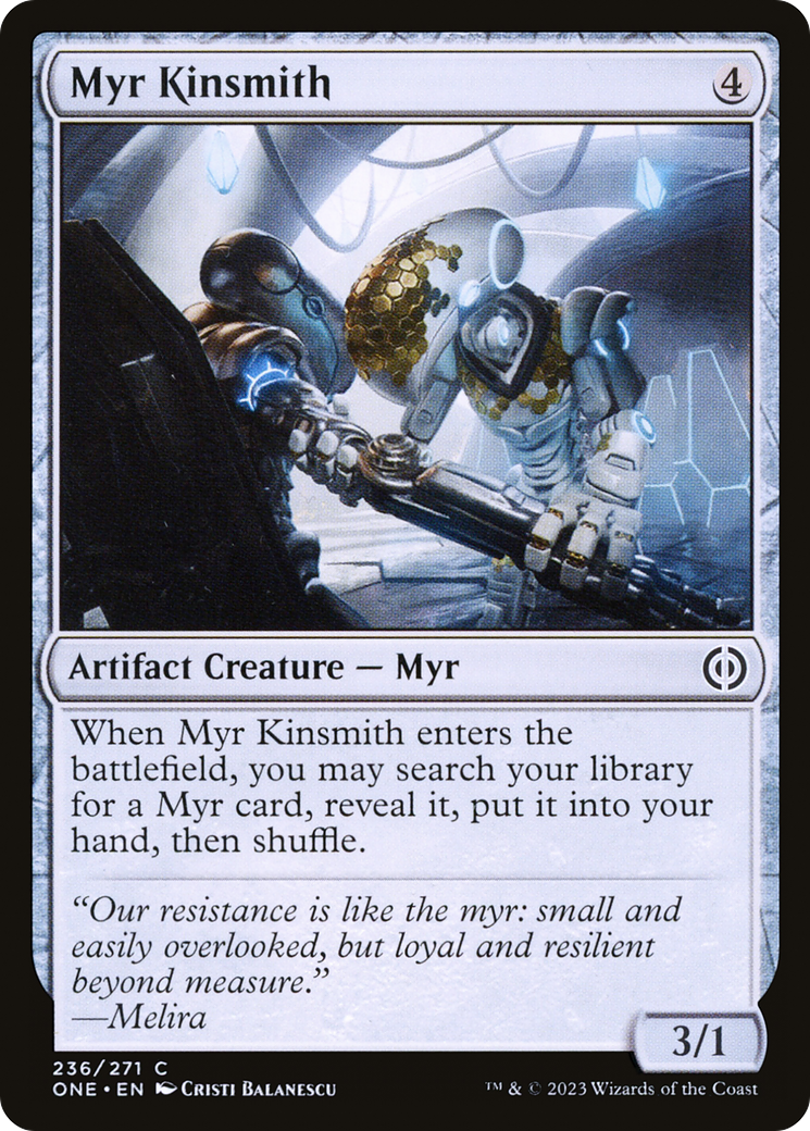Myr Kinsmith [Phyrexia: All Will Be One] | Arkham Games and Comics