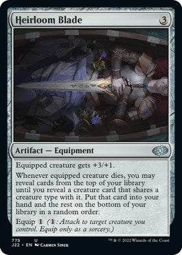 Heirloom Blade [Jumpstart 2022] | Arkham Games and Comics