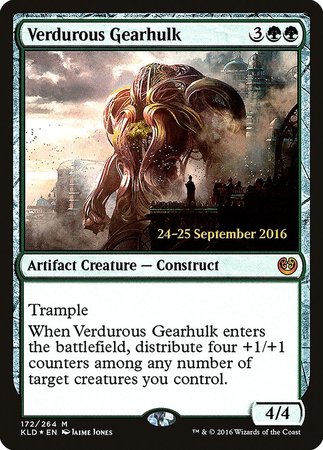 Verdurous Gearhulk [Kaladesh Promos] | Arkham Games and Comics