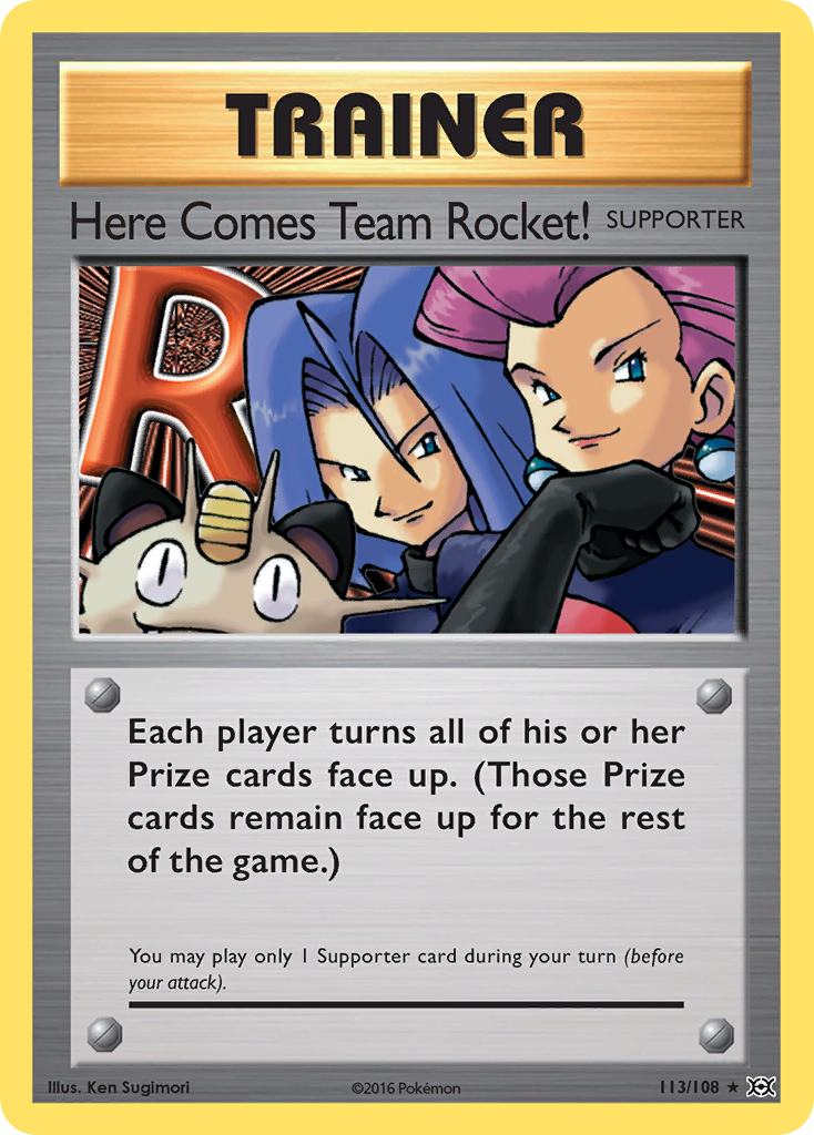 Here Comes Team Rocket! (113/108) [XY: Evolutions] | Arkham Games and Comics