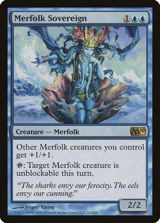 Merfolk Sovereign [Magic 2010] | Arkham Games and Comics