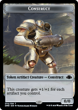 Construct Token [Dominaria Remastered Tokens] | Arkham Games and Comics