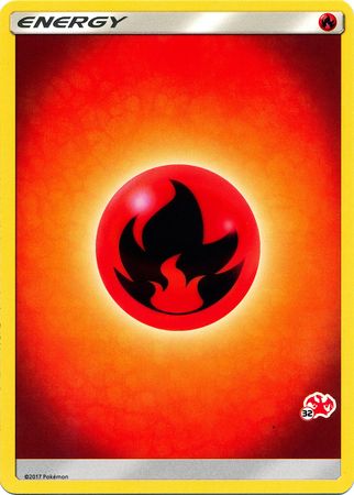 Fire Energy (Charizard Stamp #32) [Battle Academy 2020] | Arkham Games and Comics