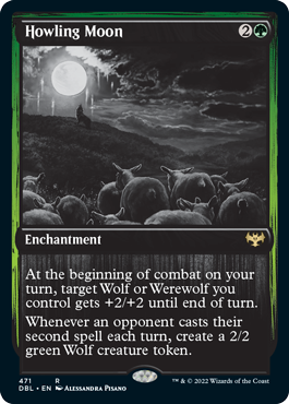 Howling Moon [Innistrad: Double Feature] | Arkham Games and Comics