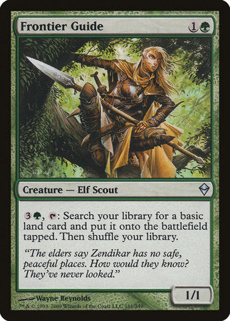 Frontier Guide [Zendikar] | Arkham Games and Comics