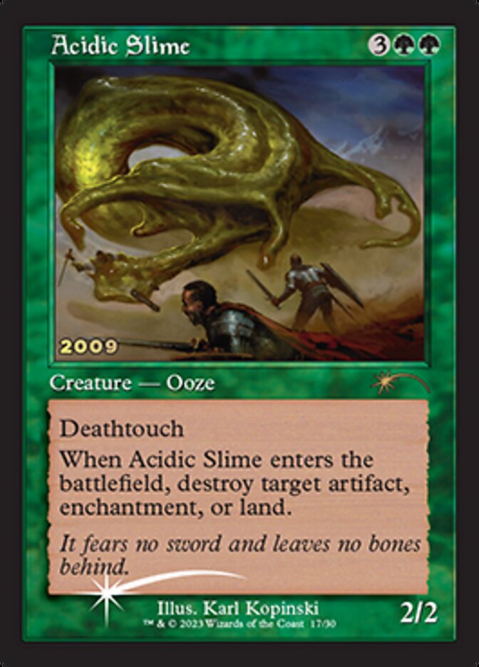 Acidic Slime [30th Anniversary Promos] | Arkham Games and Comics