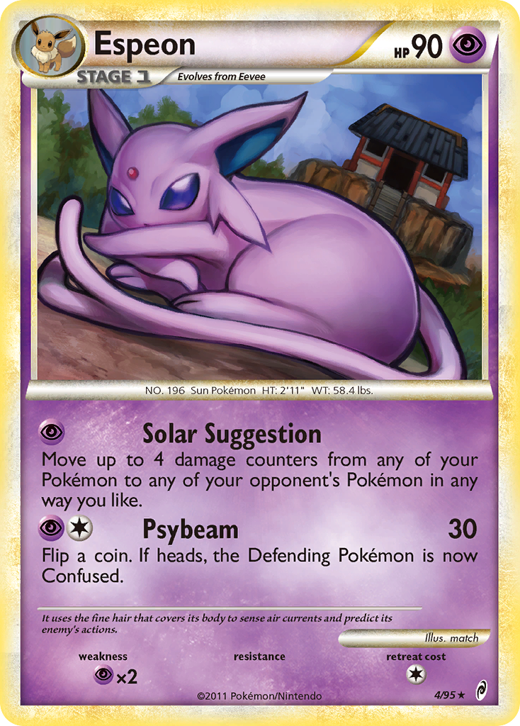 Espeon (4/95) [HeartGold & SoulSilver: Call of Legends] | Arkham Games and Comics