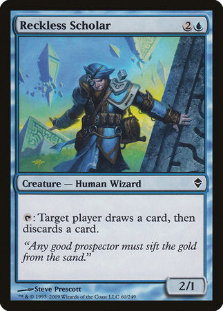 Reckless Scholar [Zendikar] | Arkham Games and Comics