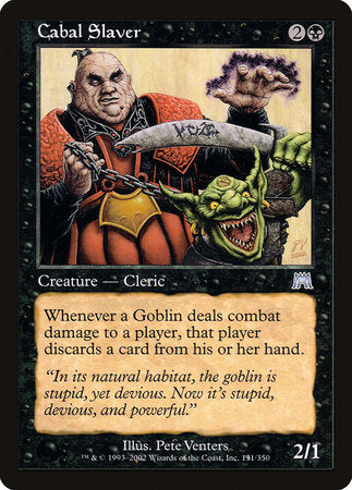 Cabal Slaver [Onslaught] | Arkham Games and Comics