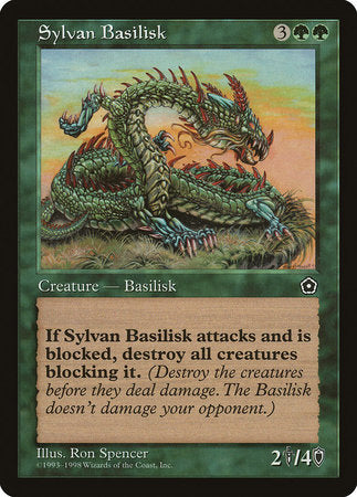 Sylvan Basilisk [Portal Second Age] | Arkham Games and Comics