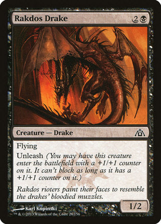 Rakdos Drake [Dragon's Maze] | Arkham Games and Comics