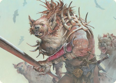 Gnoll Art Card [Dungeons & Dragons: Adventures in the Forgotten Realms Art Series] | Arkham Games and Comics