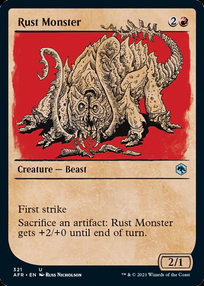 Rust Monster (Showcase) [Dungeons & Dragons: Adventures in the Forgotten Realms] | Arkham Games and Comics