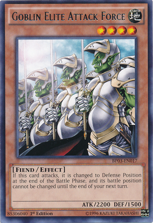 Goblin Elite Attack Force [BP03-EN017] Rare | Arkham Games and Comics