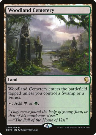 Woodland Cemetery [Dominaria] | Arkham Games and Comics
