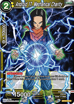 Android 17, Mechanical Charity (BT14-108) [Cross Spirits] | Arkham Games and Comics