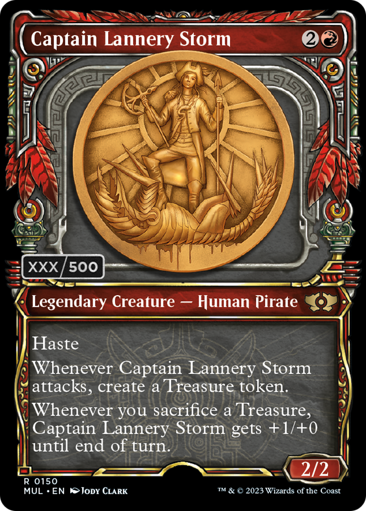 Captain Lannery Storm (Serialized) [Multiverse Legends] | Arkham Games and Comics