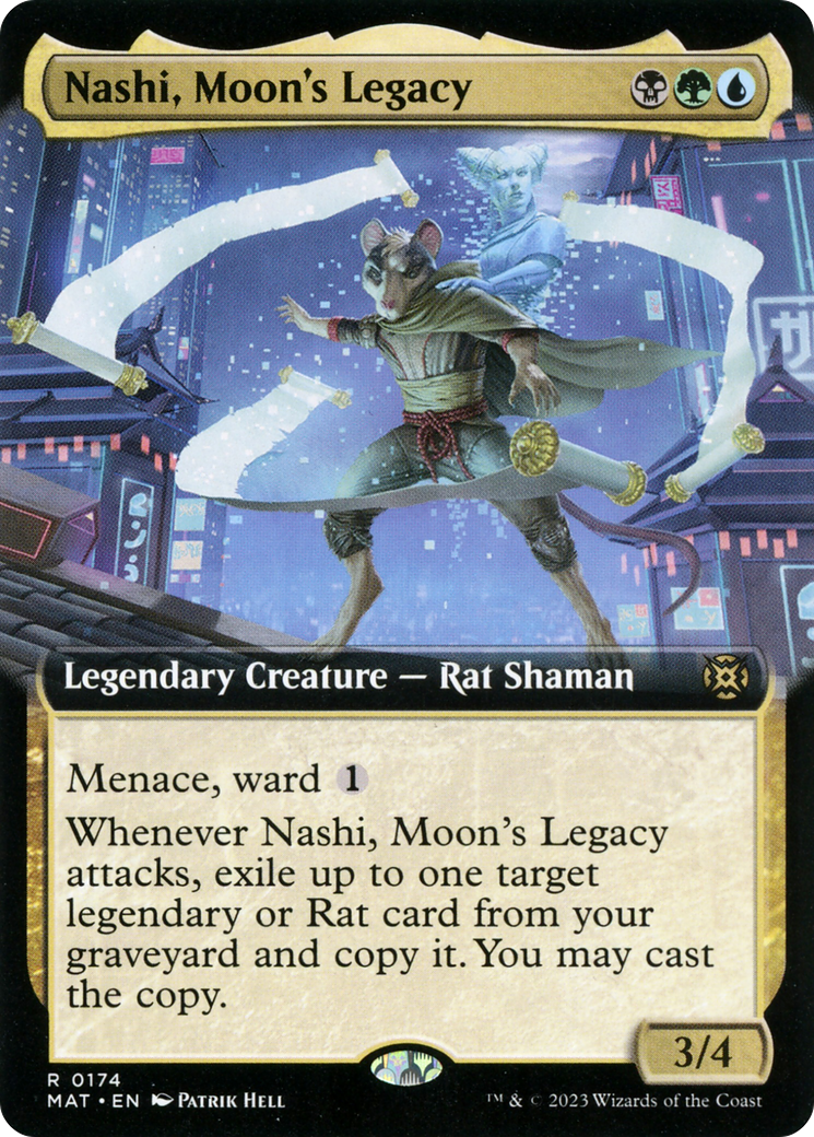 Nashi, Moon's Legacy (Extended Art) [March of the Machine: The Aftermath] | Arkham Games and Comics