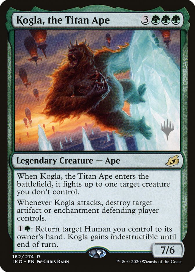 Kogla, the Titan Ape (Promo Pack) [Ikoria: Lair of Behemoths Promos] | Arkham Games and Comics