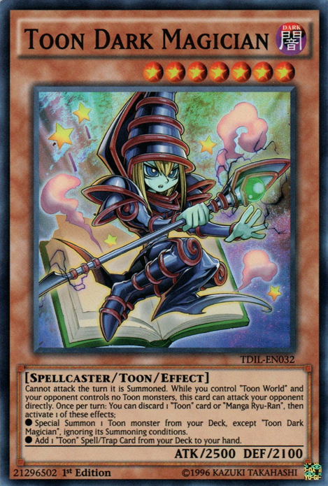 Toon Dark Magician [TDIL-EN032] Super Rare | Arkham Games and Comics