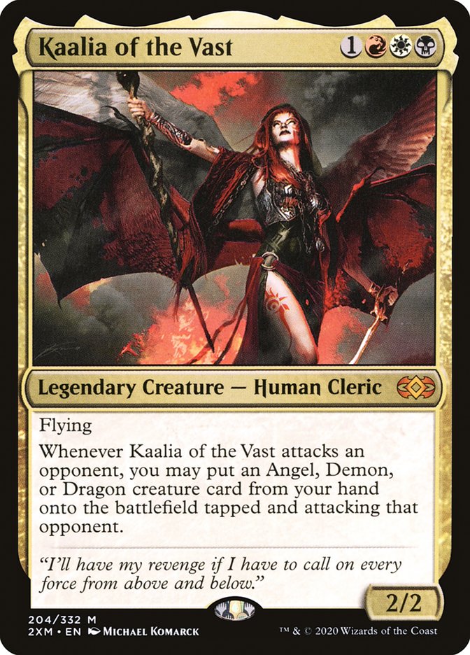 Kaalia of the Vast [Double Masters] | Arkham Games and Comics