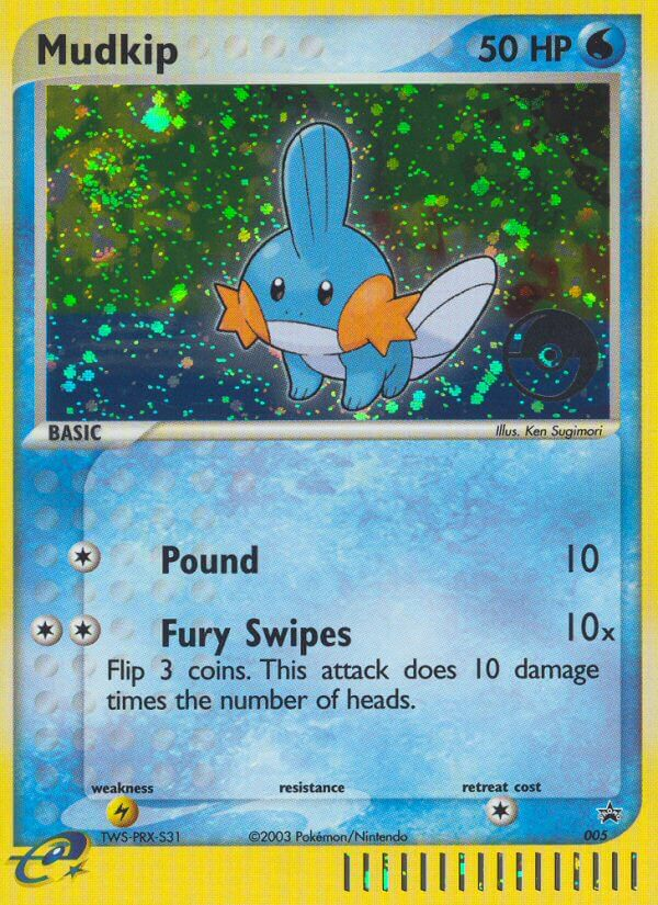 Mudkip (005) [Nintendo: Black Star Promos] | Arkham Games and Comics