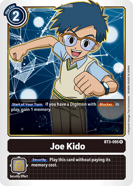 Joe Kido [BT3-095] [Release Special Booster Ver.1.5] | Arkham Games and Comics