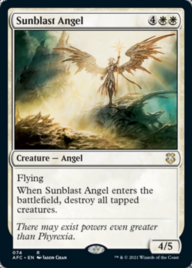 Sunblast Angel [Dungeons & Dragons: Adventures in the Forgotten Realms Commander] | Arkham Games and Comics