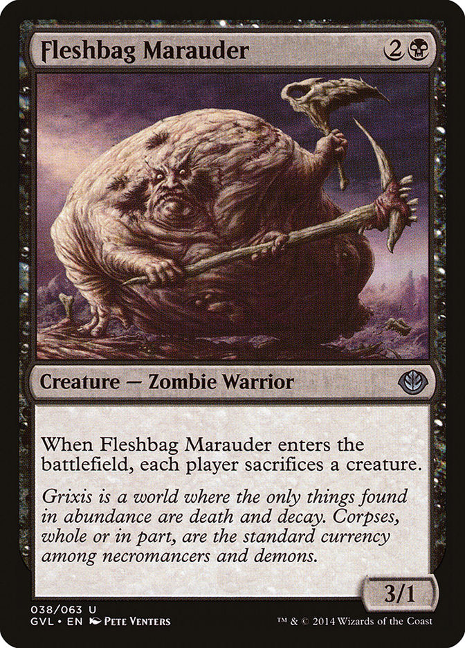 Fleshbag Marauder (Garruk vs. Liliana) [Duel Decks Anthology] | Arkham Games and Comics