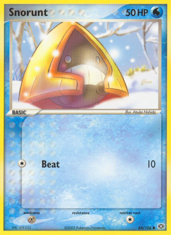 Snorunt (64/106) [EX: Emerald] | Arkham Games and Comics