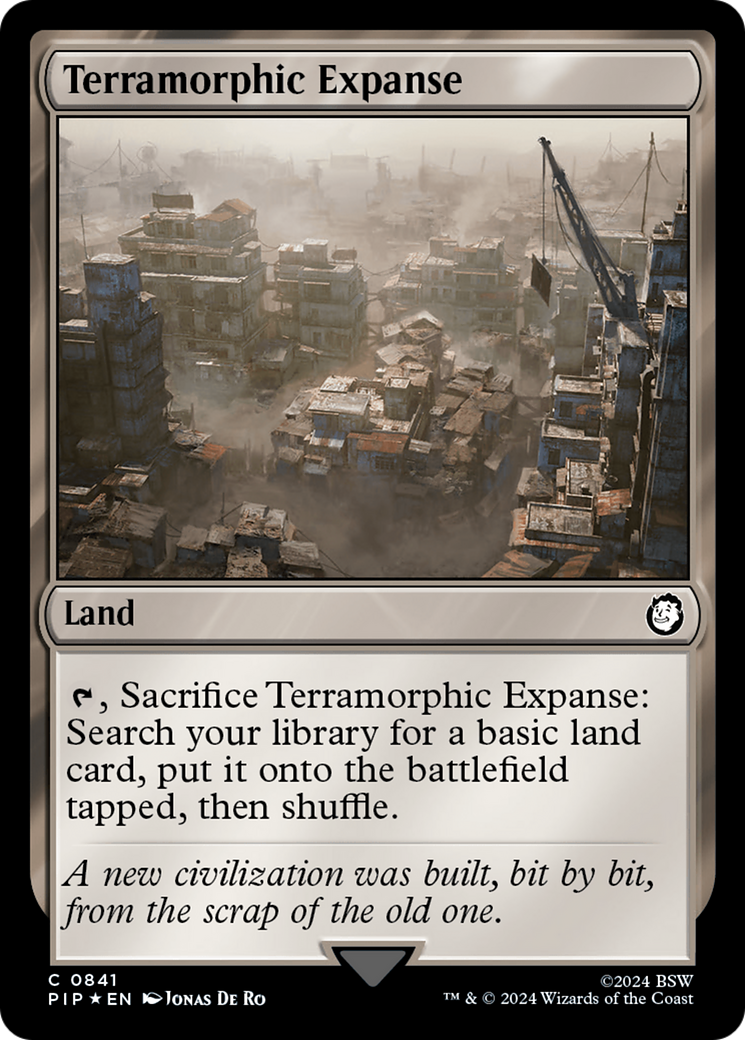 Terramorphic Expanse (Surge Foil) [Fallout] | Arkham Games and Comics