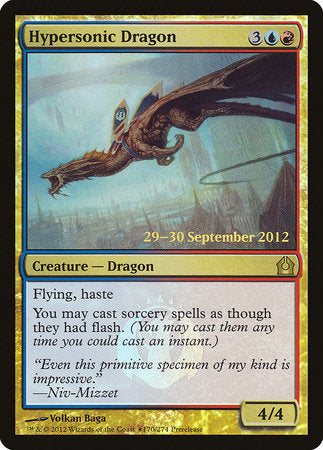 Hypersonic Dragon [Return to Ravnica Promos] | Arkham Games and Comics